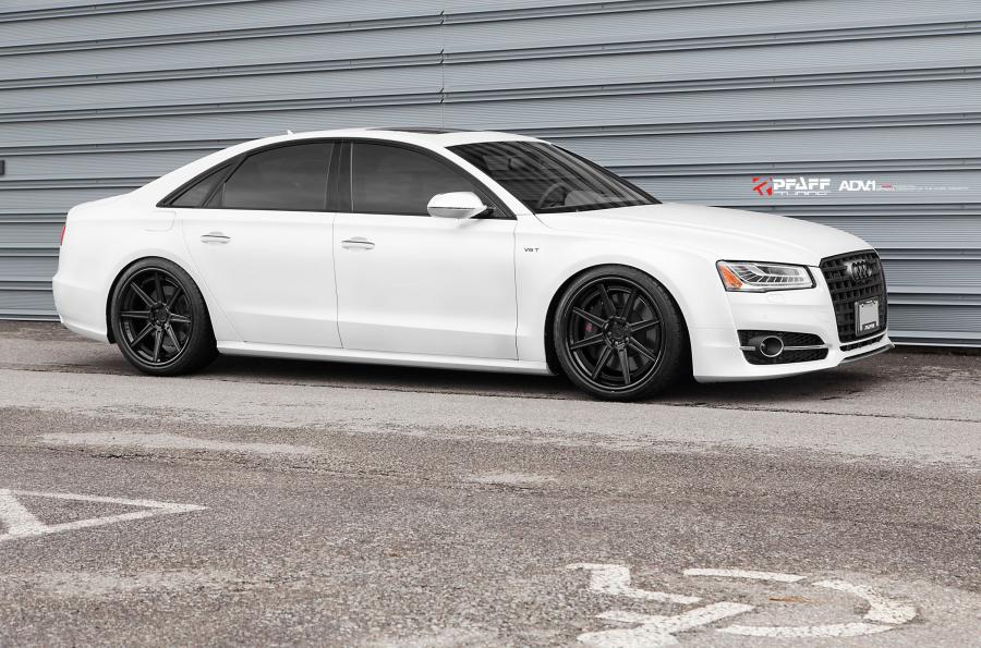  Audi S8 by Pfaff Tuning on ADV.1 Wheels (ADV08TSSL) 2015 года  (фото 1 из 3)